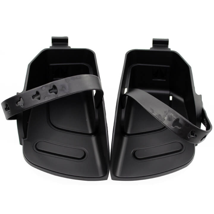 Polisport Footrest Set Groovy Black