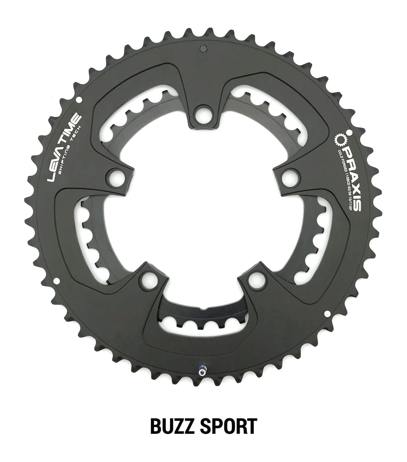 Praxis Chainring Buzz Sport 110BCD 48/32t Black