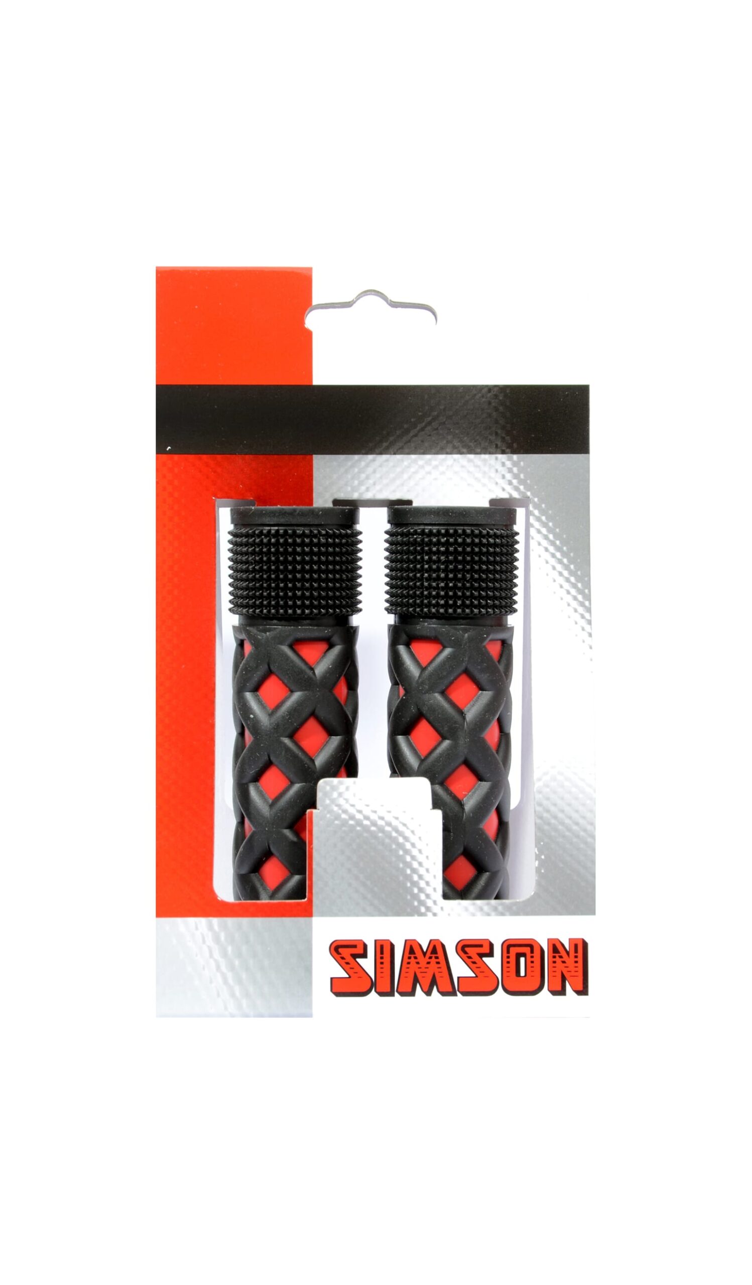 Simson Handlebar Grips Children Red Black