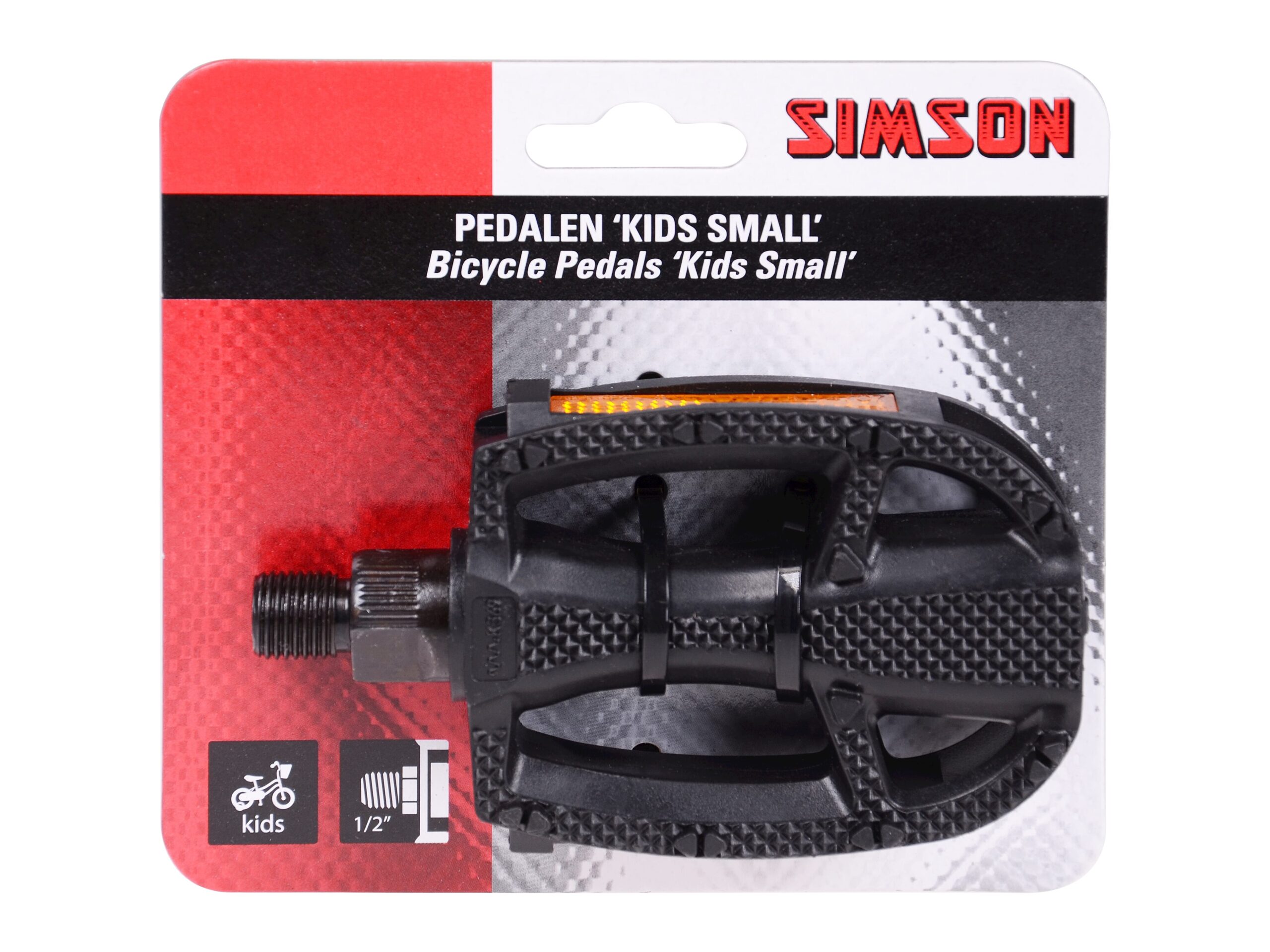 Simson Pedals Kids Small Thin Thread 1/2