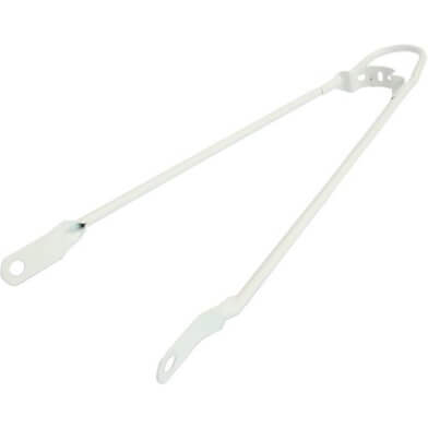 Mudguard Rod Rear Bumper 28 White Mudguard Rod Rear Bumper 28 White