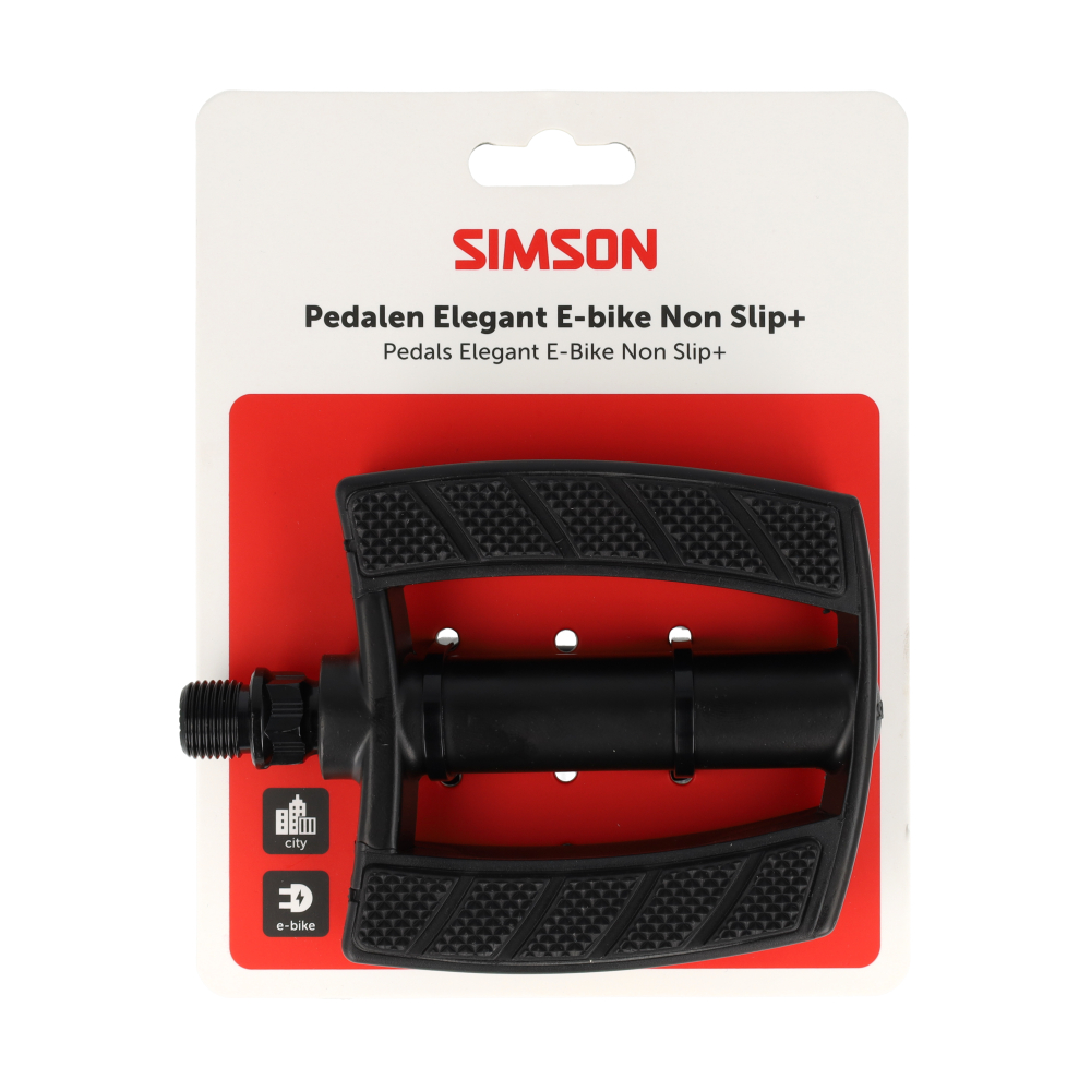 Simson Pedals Elegant E-Bike Non Slip+