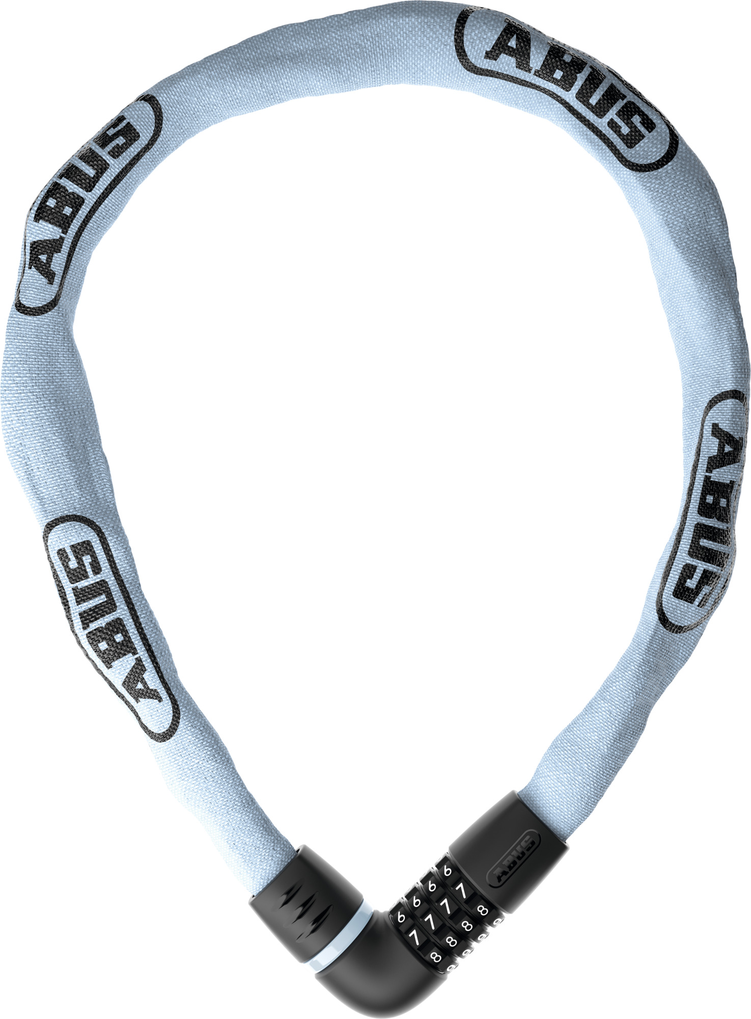 Abus Chain Lock Code Tresor 6807C/110 Light Blue Abus Chain Lock Code Tresor 6807C/110 Light Blue