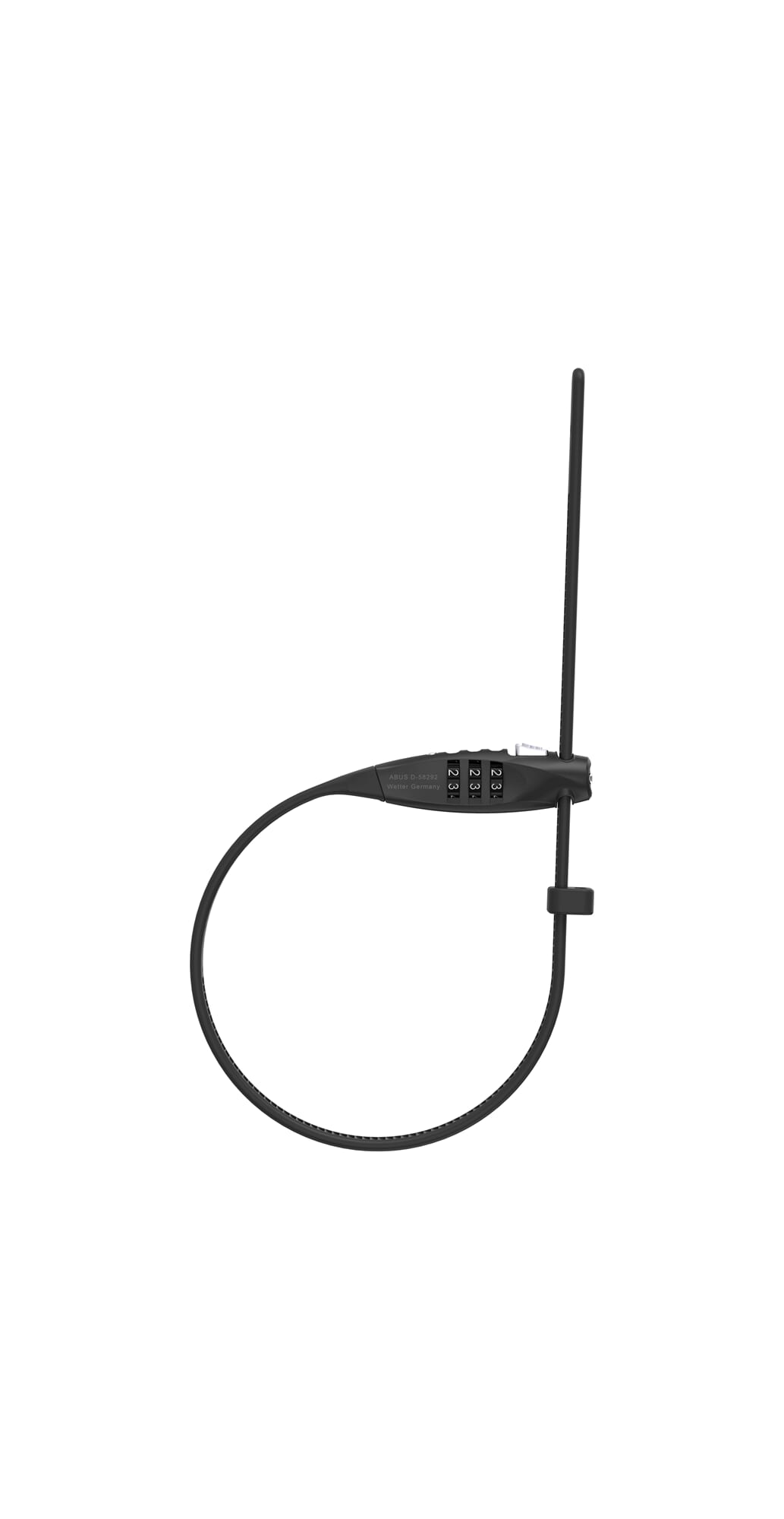 Abus Cable Lock Code Combiflex TravelGuard Black Abus Cable Lock Code Combiflex TravelGuard Black