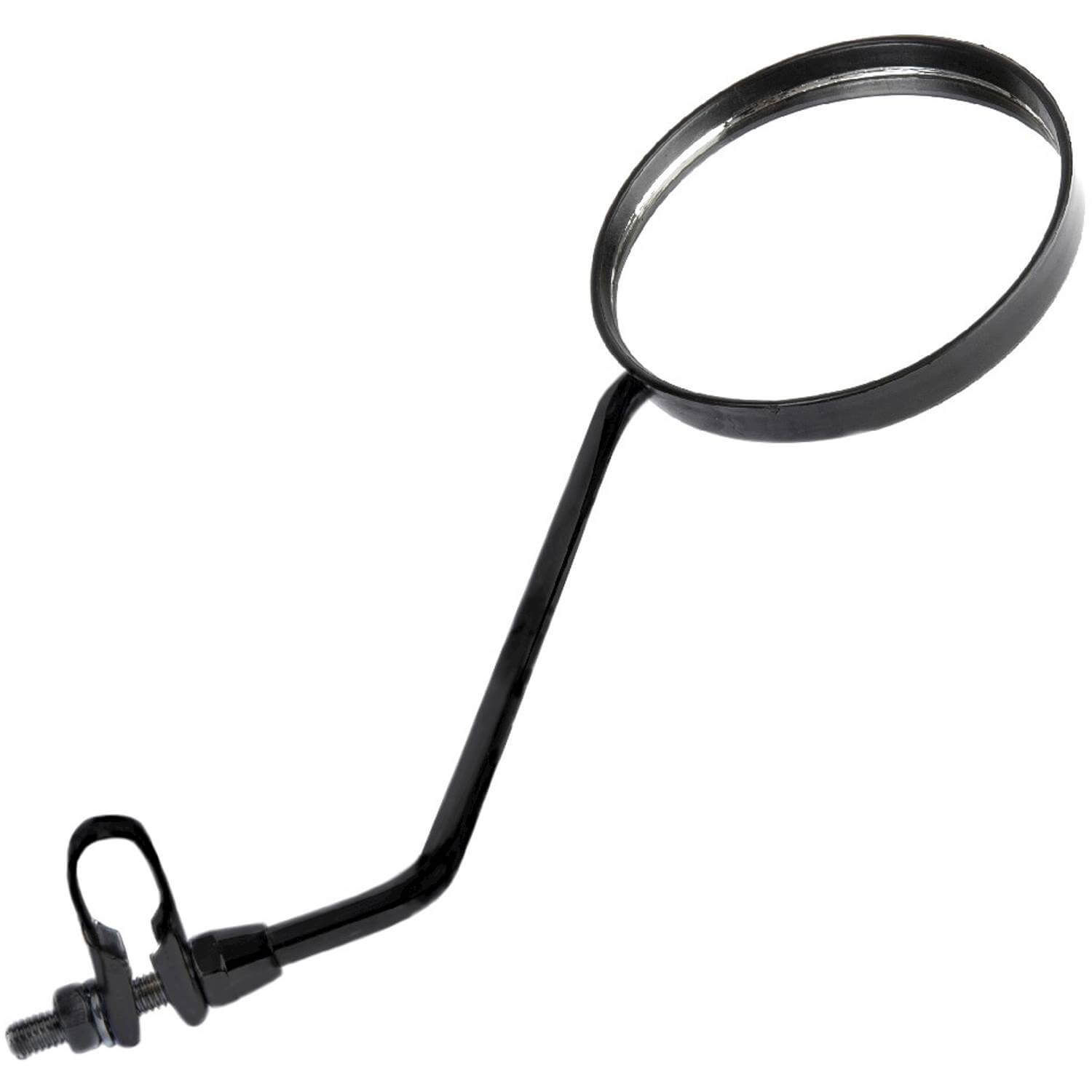 Mirage Round Large Mirror Black