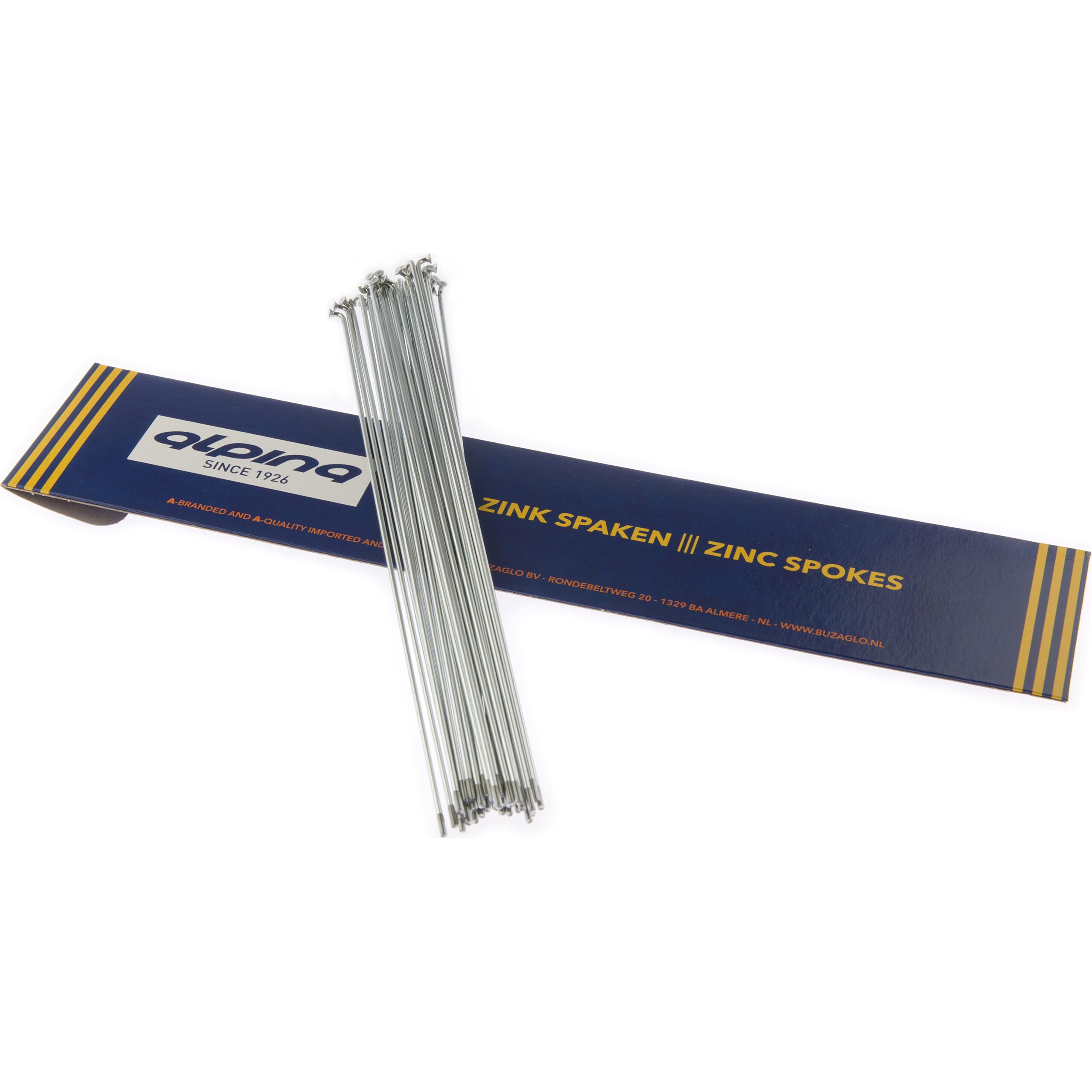 Alp Spoke 14-155mm Zinc Silver (36 Pieces)