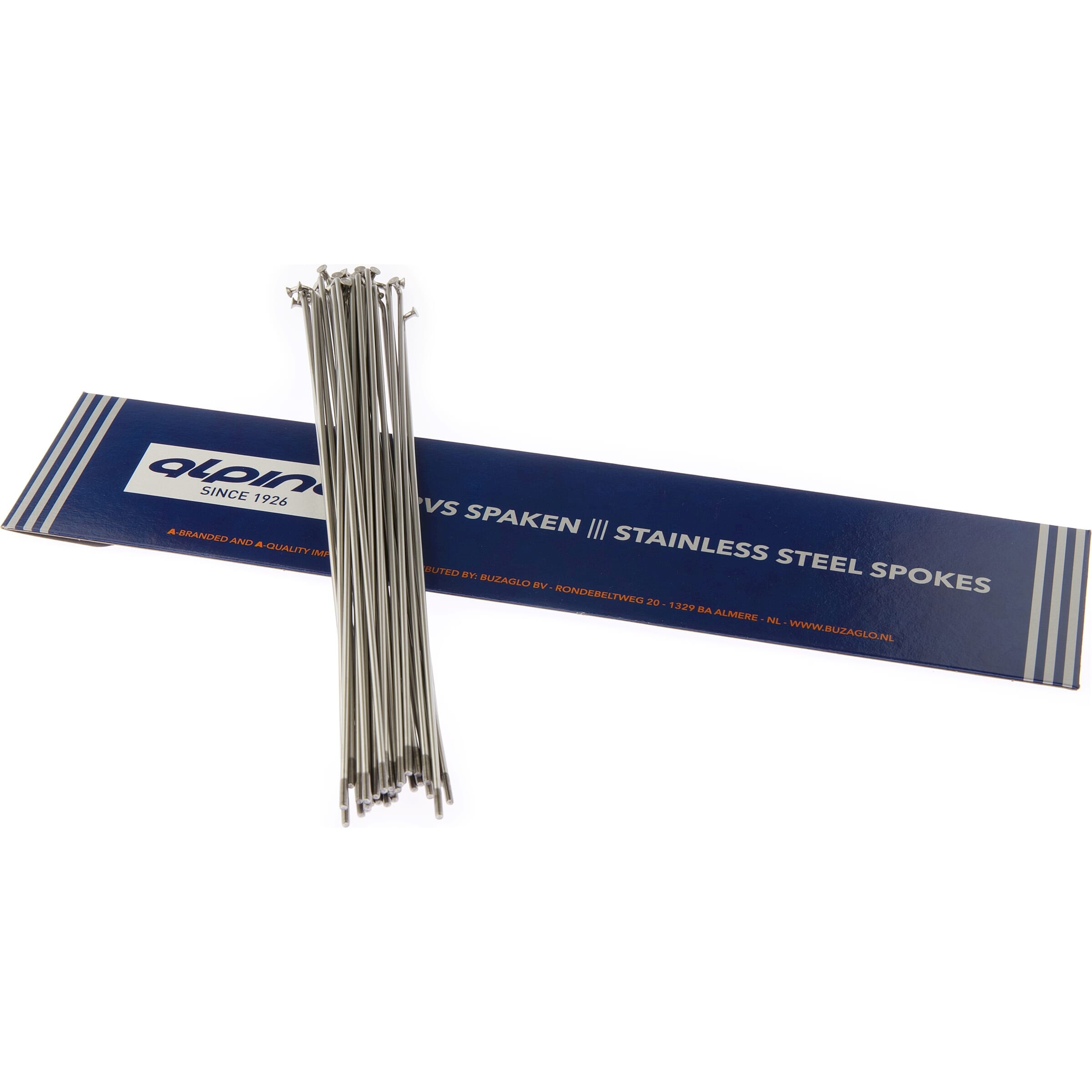 Alp Spoke LDR 13-250mm Stainless Steel Silver (36 Pieces)