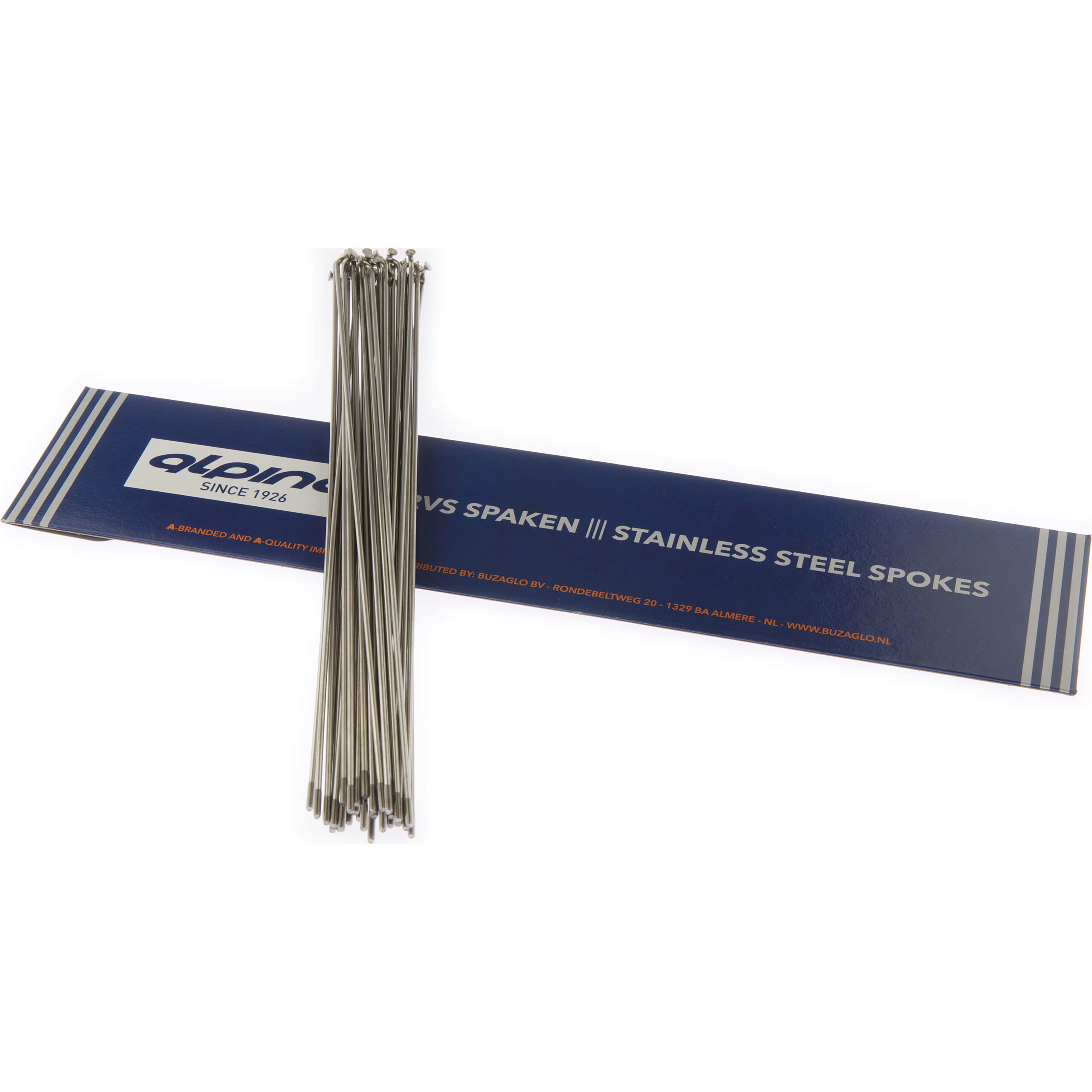 Alp Spoke LDR 14-280mm Stainless Steel Silver (36 Pieces)