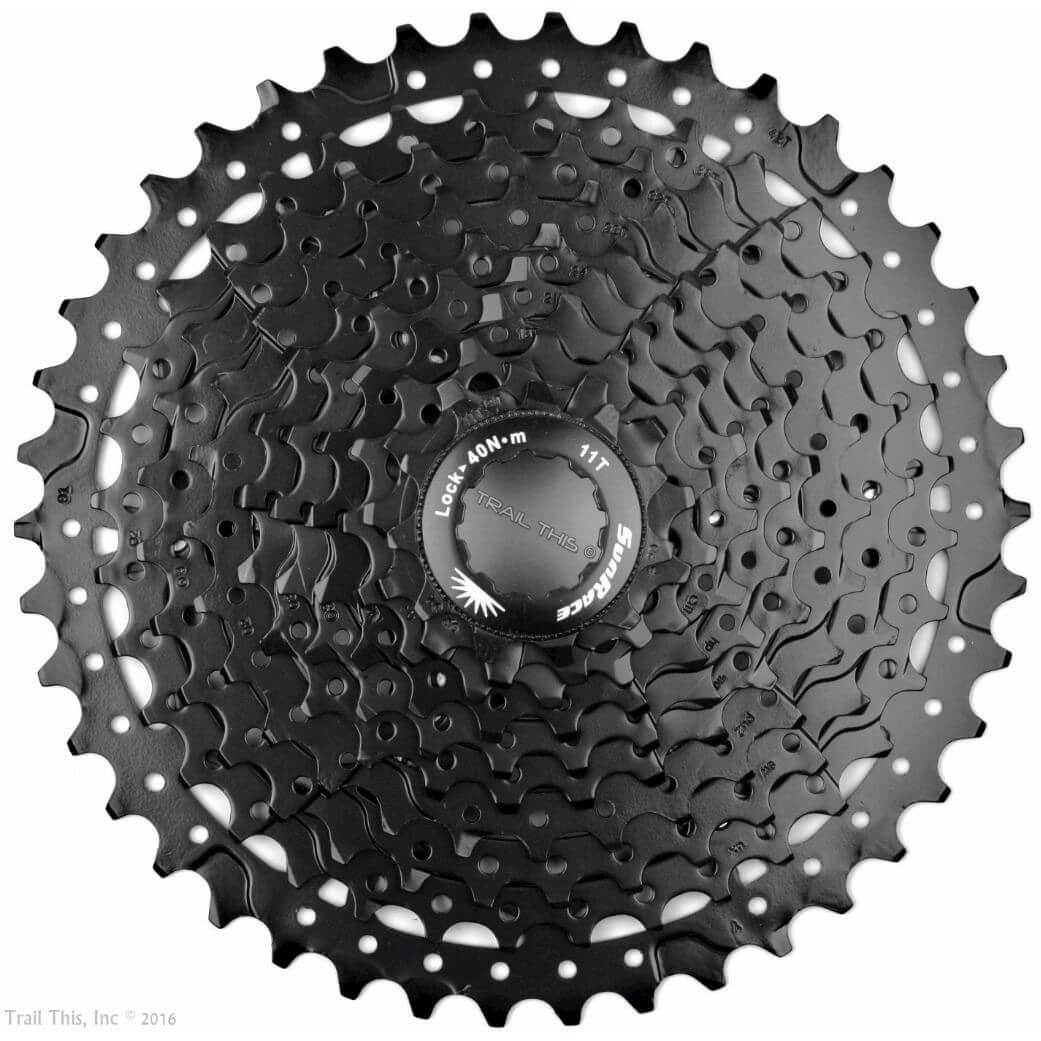 Sunrace Cassette 10v 11/42 Black Sunrace Cassette 10v 11/42 Black