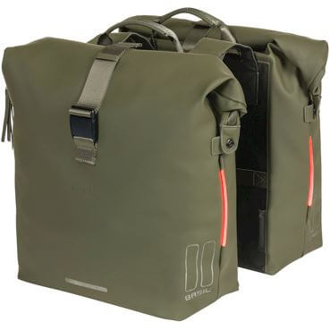 Basil Double Bike Bag SoHo Nordlight Moss Green 41L Basil Double Bike Bag SoHo Nordlight Moss Green 41L