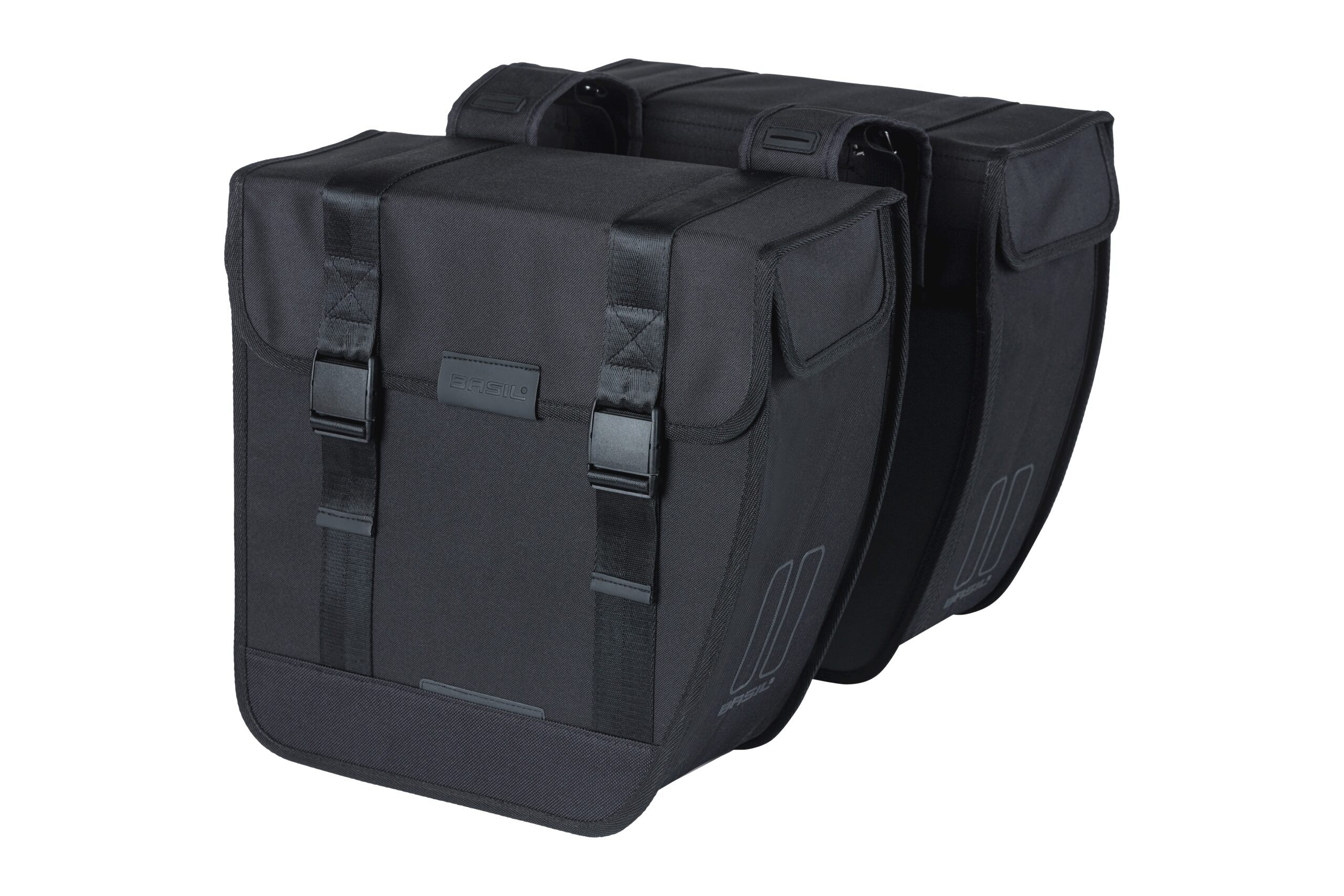 Basil Double Bike Bag Tour XL Black 35L Basil Double Bike Bag Tour XL Black 35L