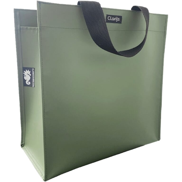 Clarijs Shopper Bag PVC 23L Matte Olive Clarijs Shopper Bag PVC 23L Matte Olive