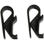 Basil Hook On System Set Of 2 Black Hooks Basil Hook On System Set Of 2 Black Hooks