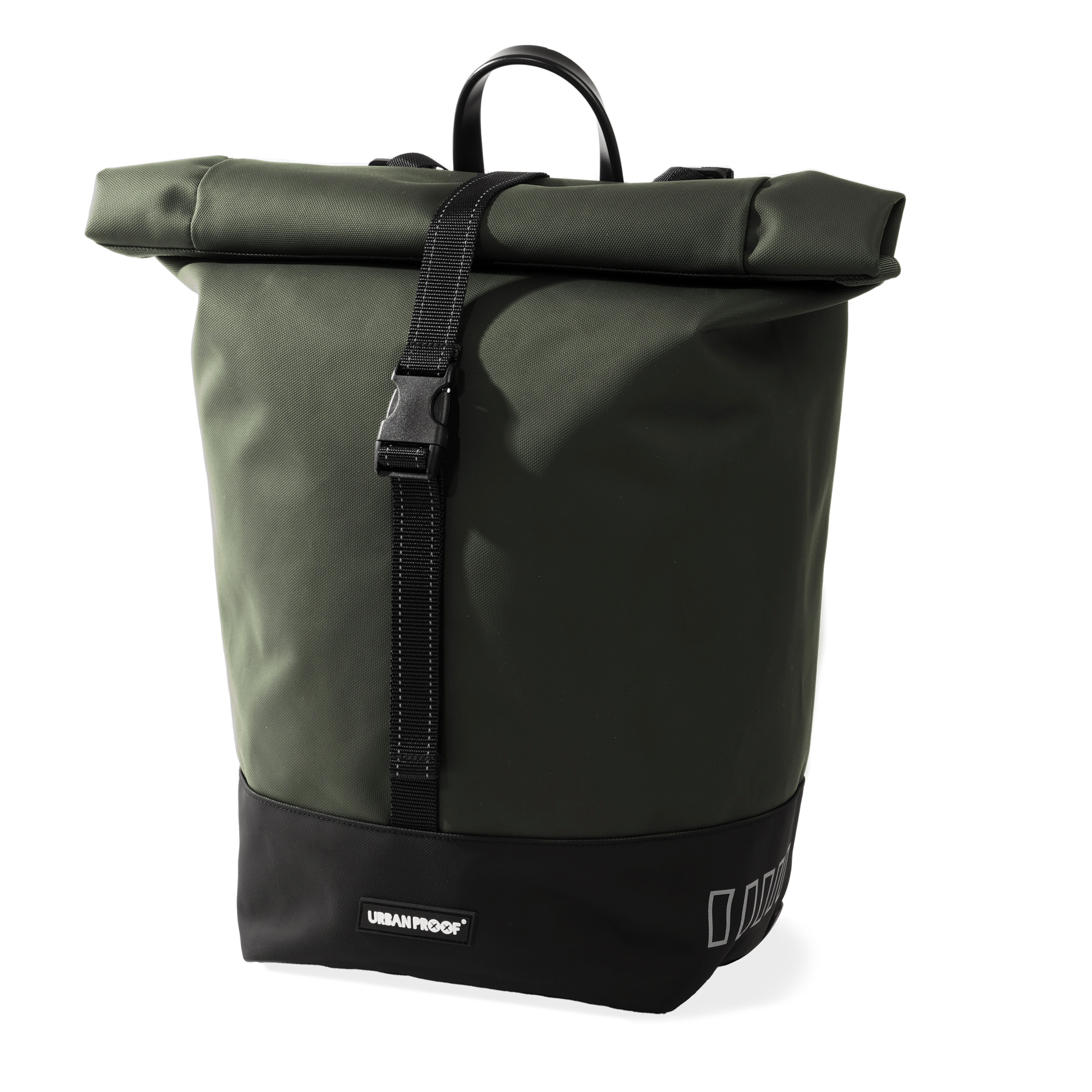 Urban Proof Single Rolltop Bag 20L Recycled Green Urban Proof Single Rolltop Bag 20L Recycled Green