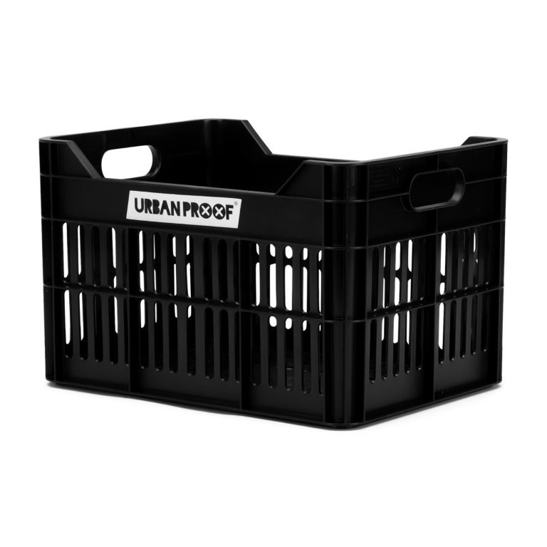 Urban Proof Bike Crate 15L Black Recycled 30x22x19cm Urban Proof Bike Crate 15L Black Recycled 30x22x19cm