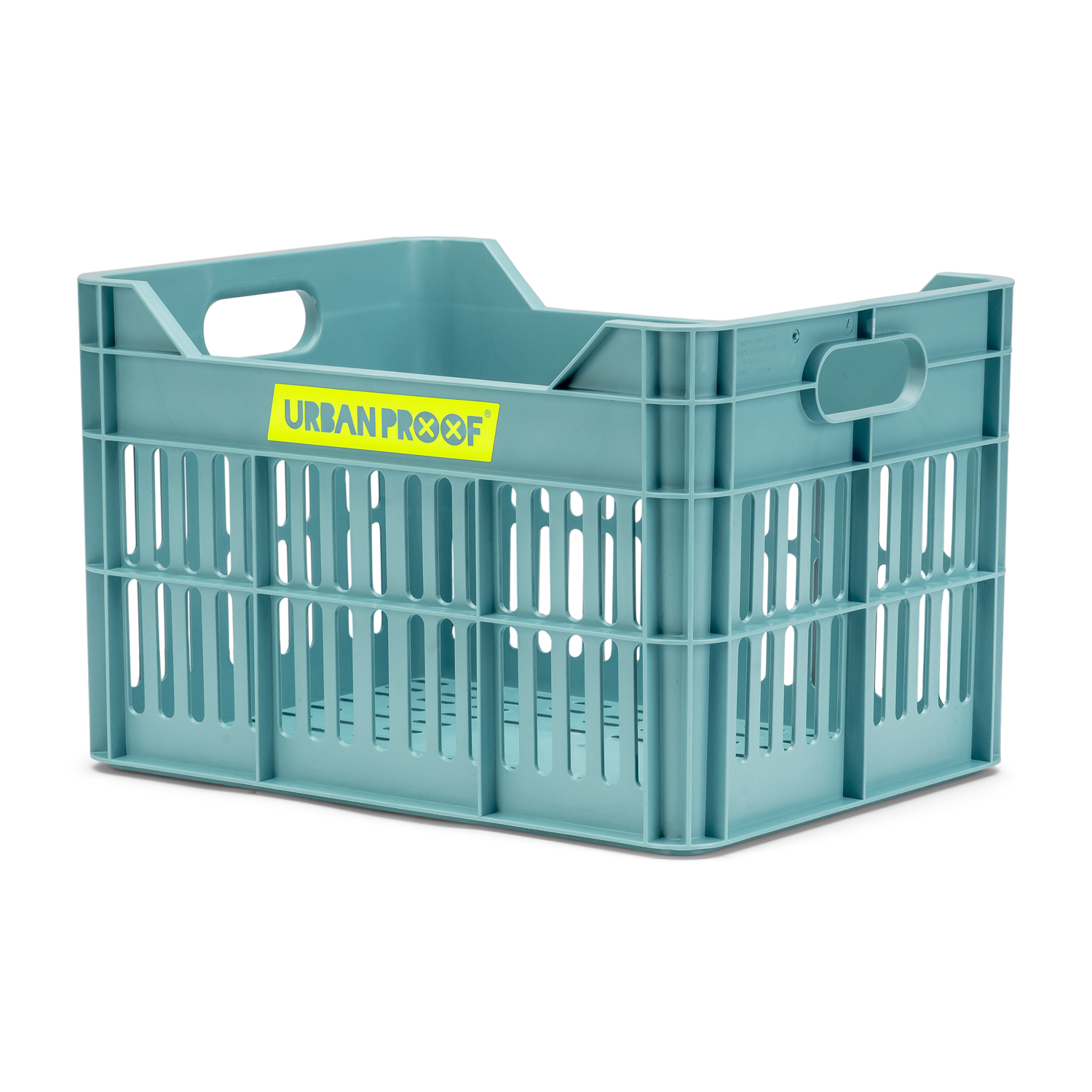 Urban Proof Bike Crate 15L Sky Blue Recycled 30x22x19cm Urban Proof Bike Crate 15L Sky Blue Recycled 30x22x19cm