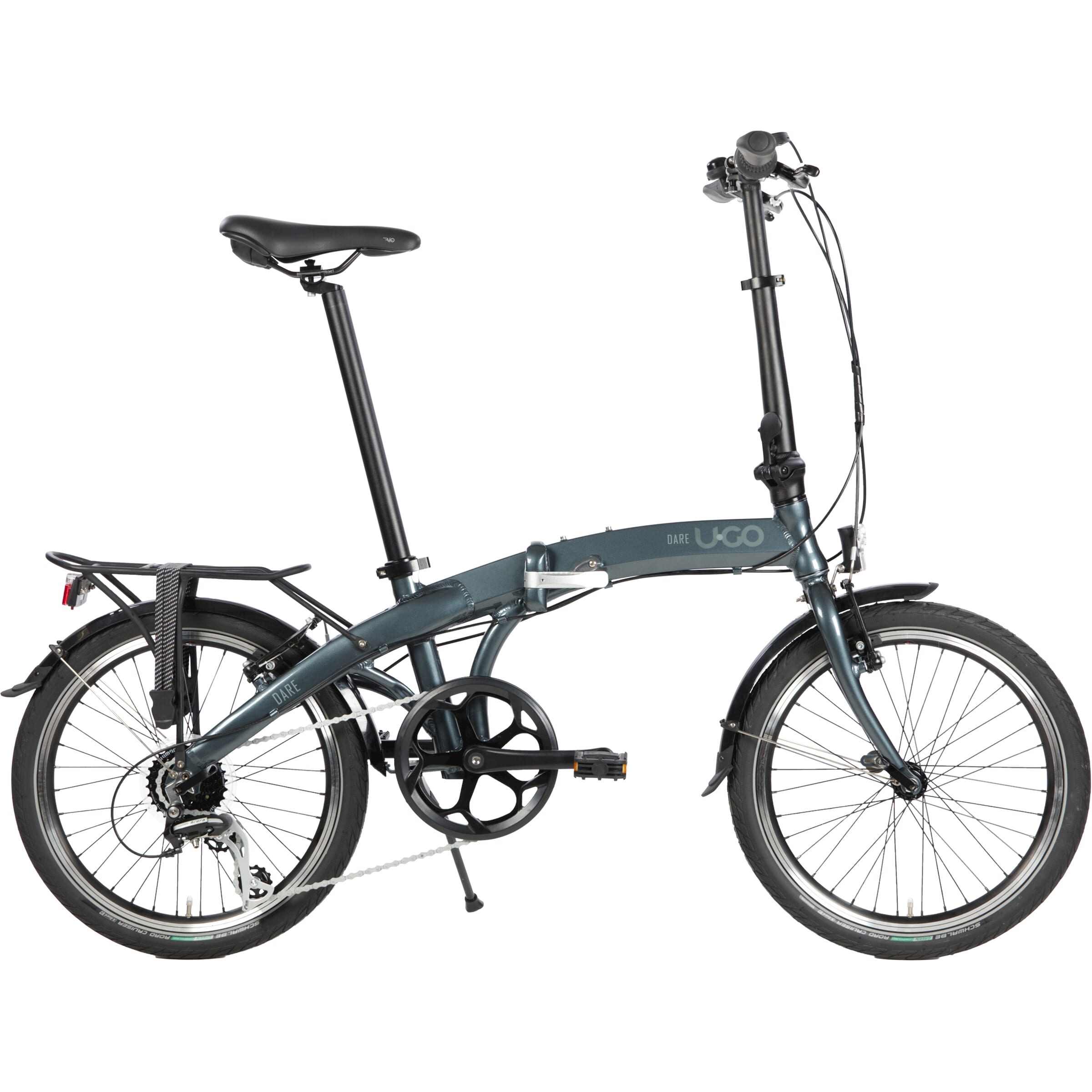UGO Folding Bike Premium Dare D7 Ocean Grey