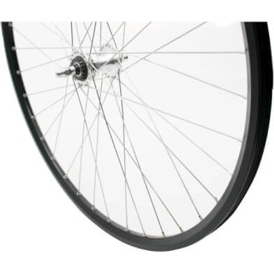 Roland Front Wheel 28 HB-IM40 RB ZAC2000 Black Stainless Steel Spokes