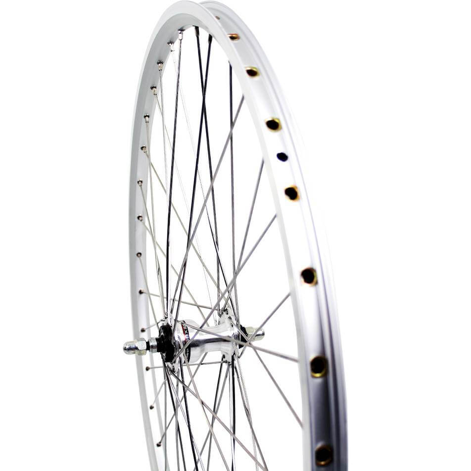 Roland Front Wheel 28 HB-IM40 RB ZAC2000 Silver Stainless Steel Spokes