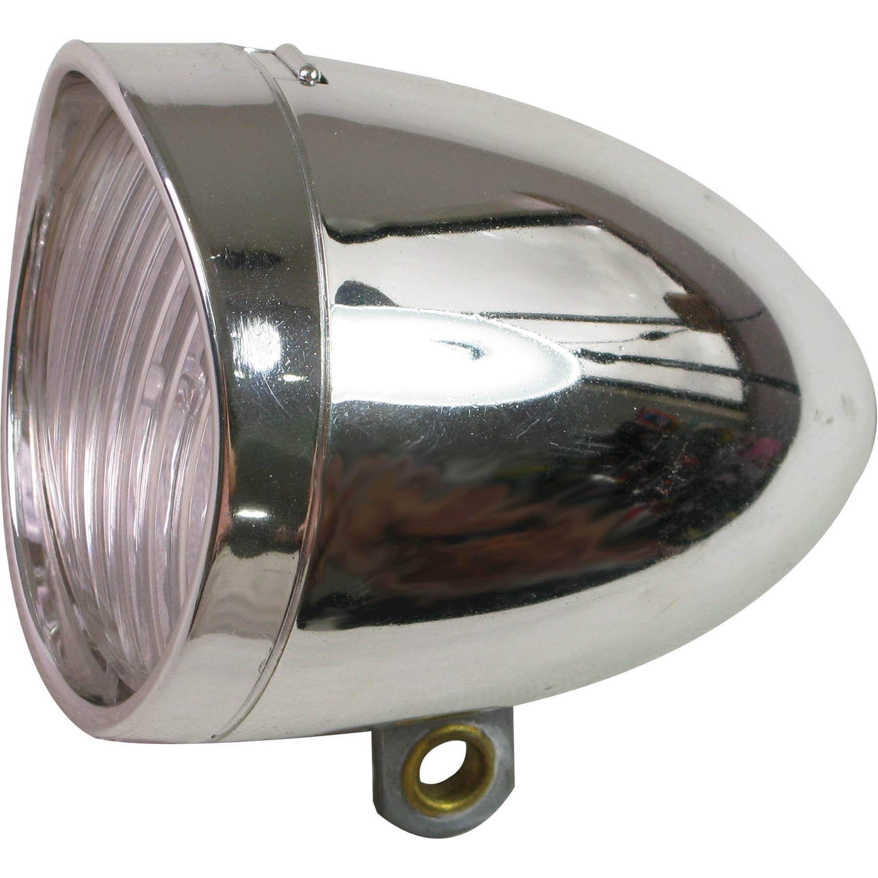 IKZI Light Headlight Retro SR Battery Chrome