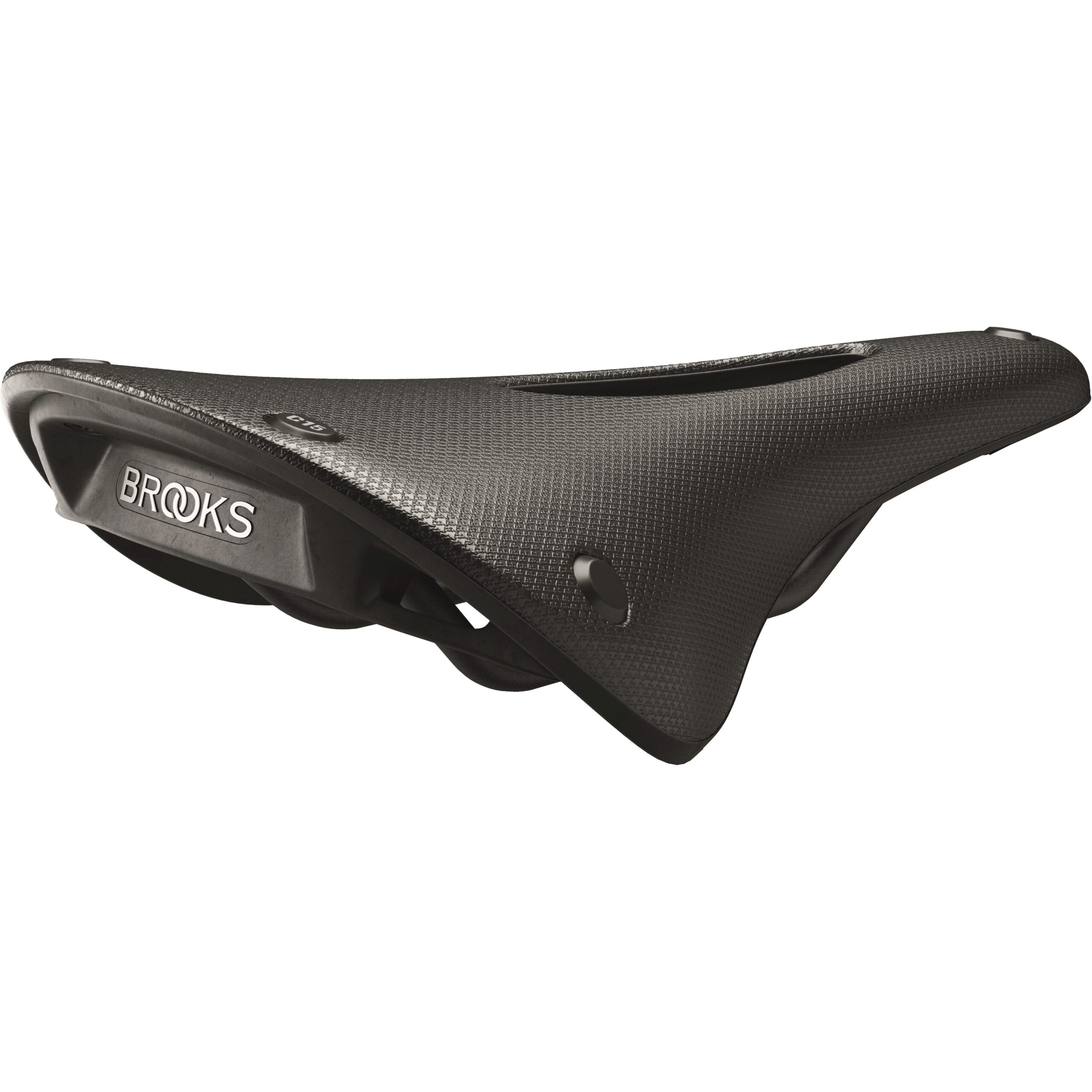 Brooks Saddle C15 Carved Cambium All Weather Black Brooks Saddle C15 Carved Cambium All Weather Black