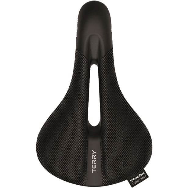 Terry Saddle Fisio Climavent Gel Men Black