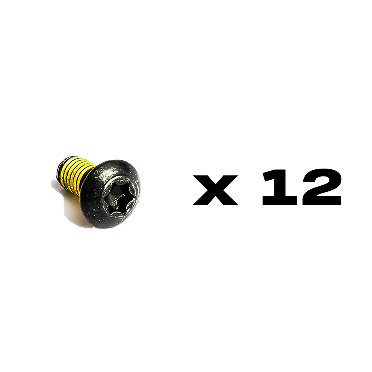 Satz Montageschrauben (Stahl) für zwei Bremsscheiben