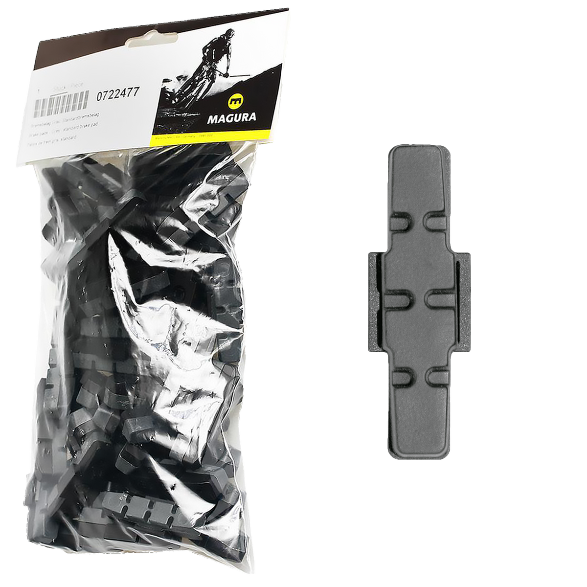 Bremsbelag grau (PU = 25 Sets)