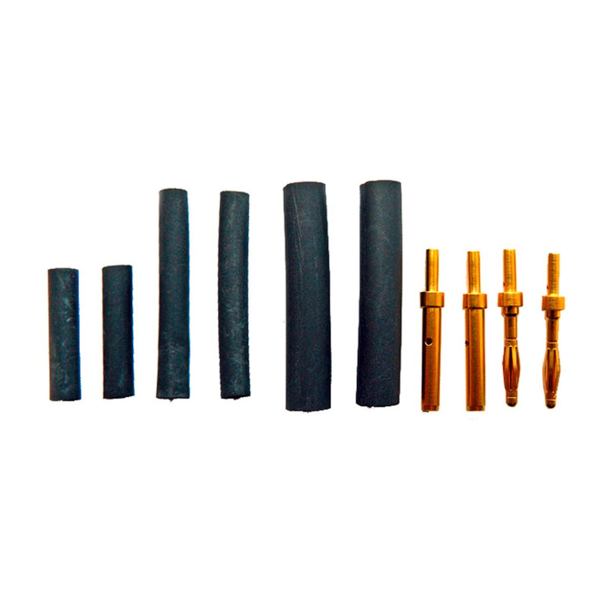 Gold-plated connector set