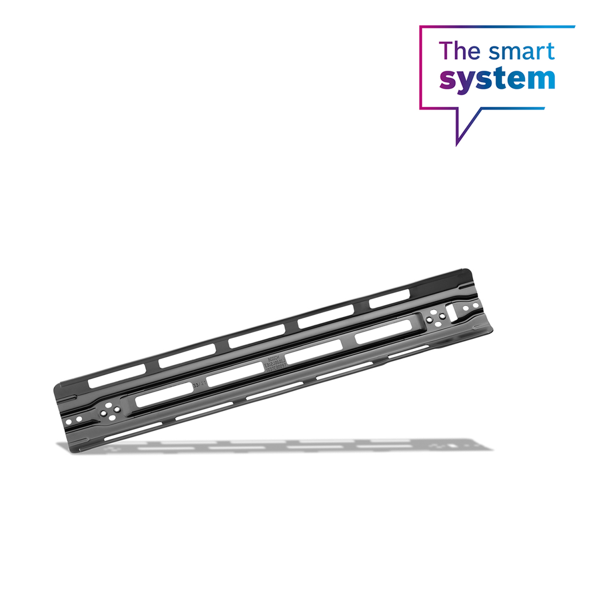 Mounting rail with edge protection, PowerTube 500 horizontal, axial (BBP375Y)