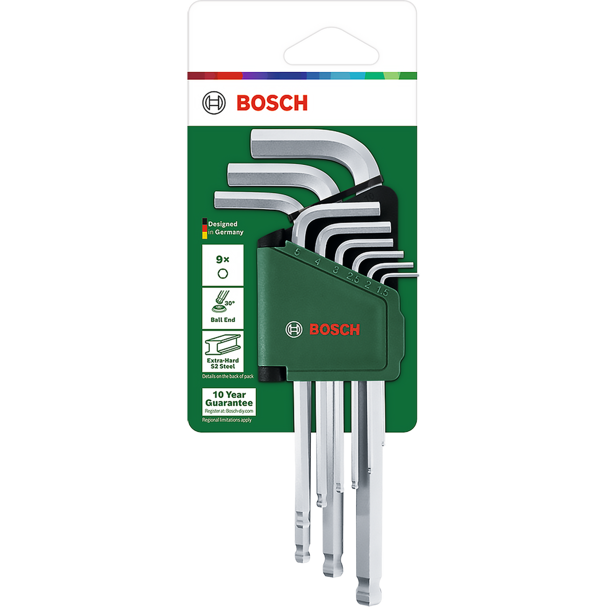 9-teiliges Inbusschlüssel-Set