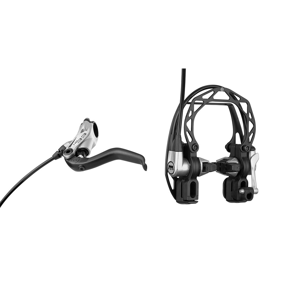 HS33 Silber, 2-Finger-Hebel