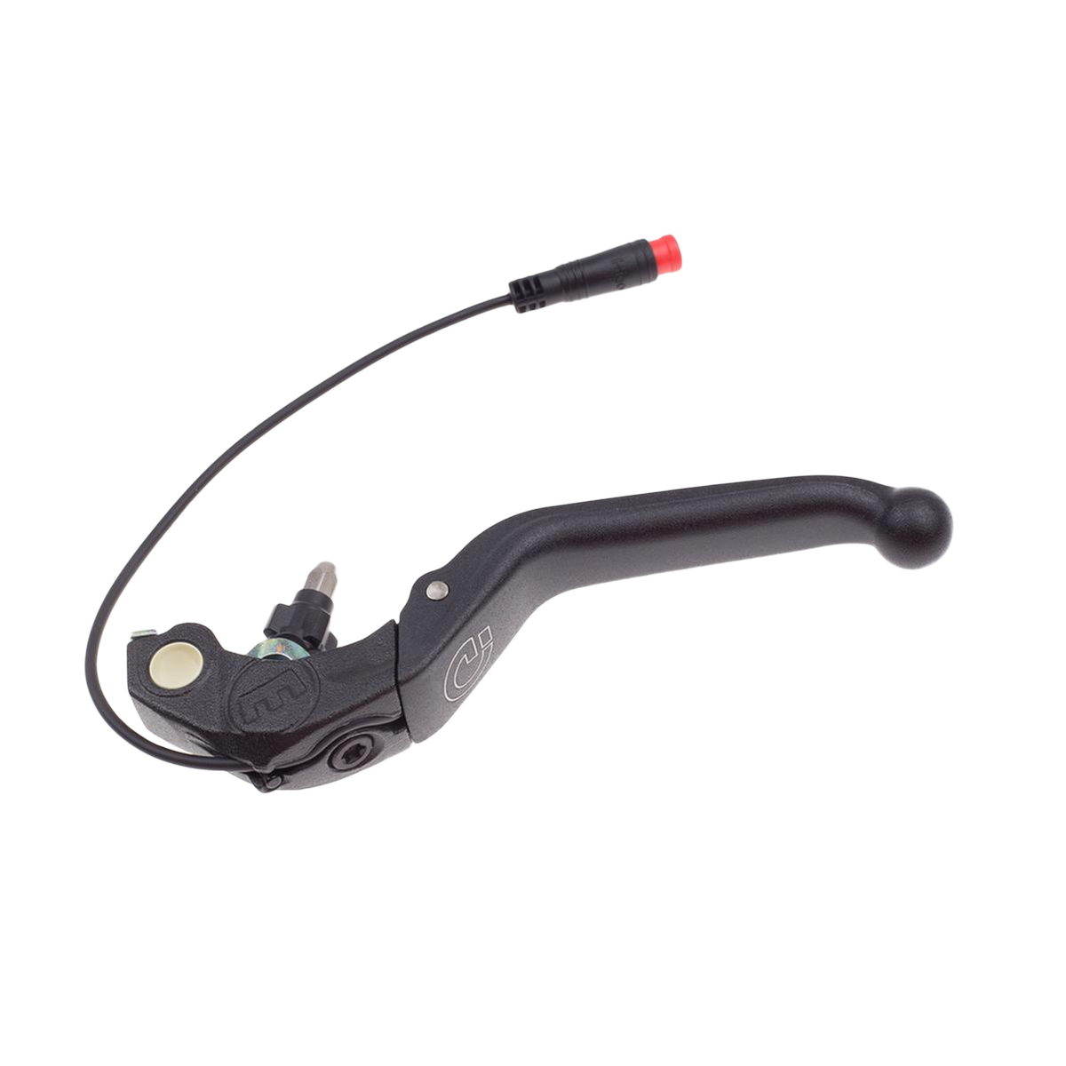 Bremshebel HS33e, HIGO-Stecker, 4-Finger-Aluminiumhebel mit Kugelende