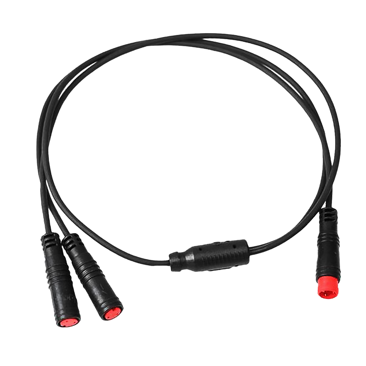 Y-Kabel-Splitter für MTe/HSe, 2 Higo mini B Buchsen und 1 Higo mini B Stecker