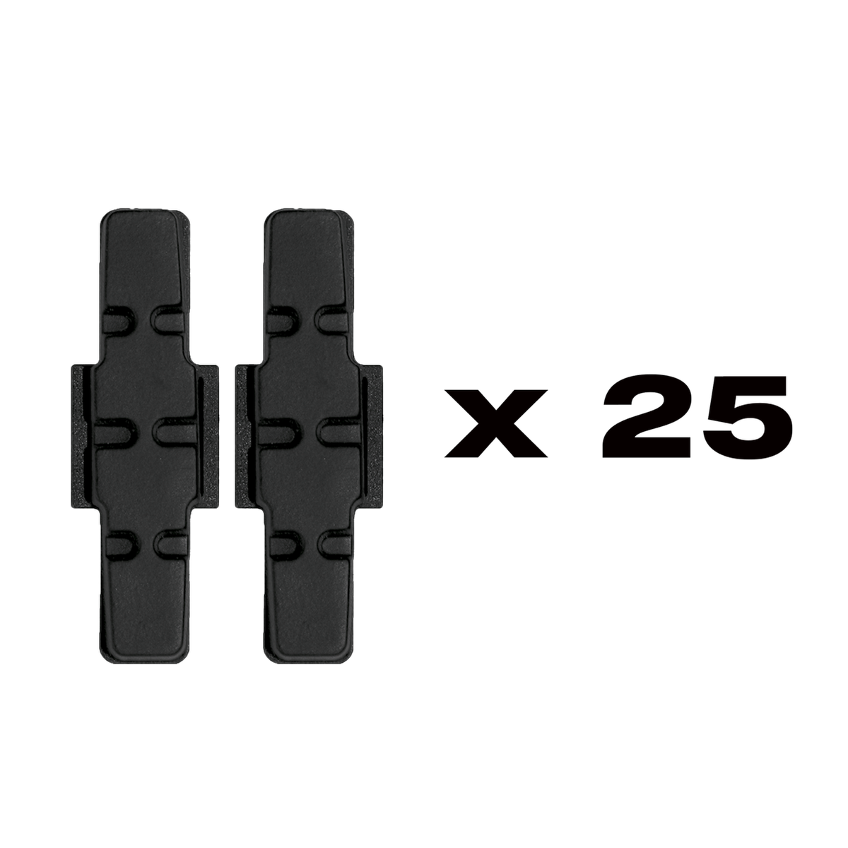 Bremsbelag schwarz (Pack = 25 Sets)