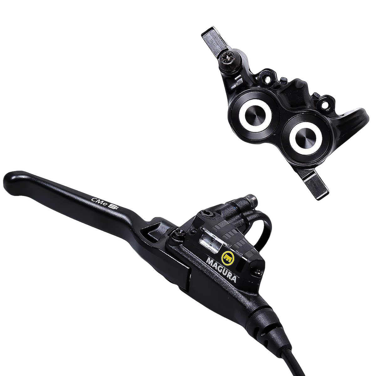 CMe5 right, 4-Finger-Aluminiumhebel mit Kugelende