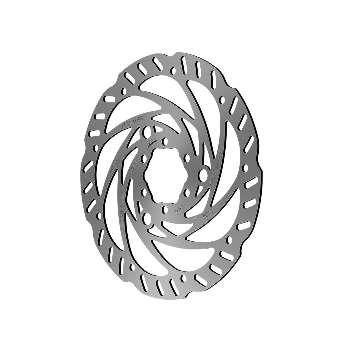 Bremsscheibe MDR-A, Ø 160 mm, 6-Loch